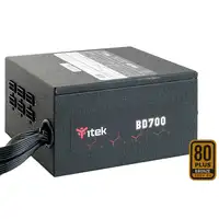 itek BD700 unidad de fuente de alimentación 700 W 24-pin ATX ATX Negro