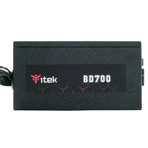 itek BD700 unidad de fuente de alimentación 700 W 24-pin ATX ATX Negro