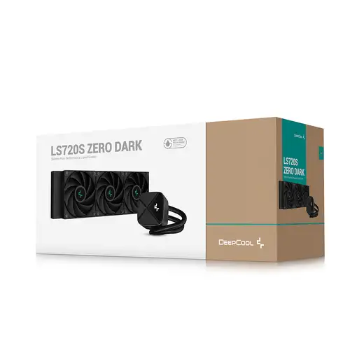 DeepCool LS720S Zero Dark Procesador Sistema de refrigeración líquida todo en uno