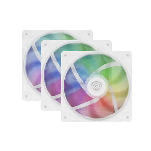 GENESIS Oxal 120 ARGB Carcasa del ordenador Ventilador 12 cm Blanco