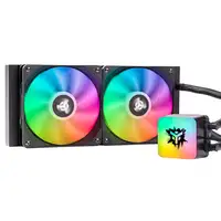 itek SKETLIQ 240 ARGB Procesador Kit de refrigeración líquida 12 cm Negro