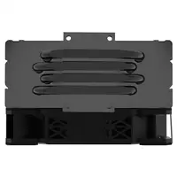 Savio SAVGCOVORTEXX2 Carcasa del ordenador Refrigerador de aire 12 cm Negro 1 piez