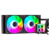 itek HYDRO CUBE 240B Procesador Kit de refrigeración líquida 12 cm Negro 1 pieza(s