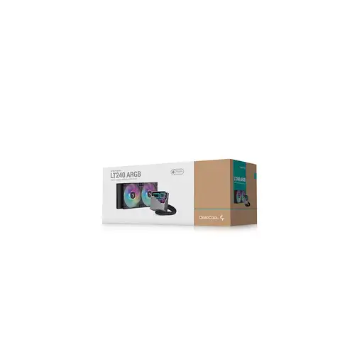 DeepCool LT240 Procesador Sistema de refrigeración líquida todo en uno 12 cm Negro