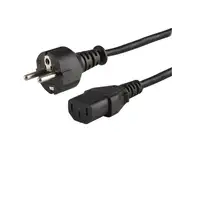 Savio CL-138 cable de transmisión Negro 1,8 m IEC C13 Enchufe tipo E
