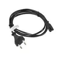 Lanberg CA-C7CA-10CC-0018-BK cable de transmisión Negro 1,8 m C7 acoplador CEE7/16