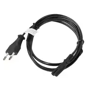 Lanberg CA-C7CA-10CC-0030-BK cable de transmisión Negro 3 m C7 acoplador CEE7/16