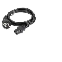 Lanberg CA-C13C-15CC-0018-BK cable de transmisión Negro 1,8 m C13 acoplador CEE7/7