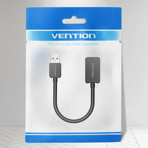 Vention Tarjeta de Sonido CDZB0/ USB Macho - 2x Jack 3.5 Hembra