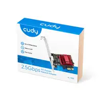 Cudy PE25 adaptador y tarjeta de red Interno Ethernet