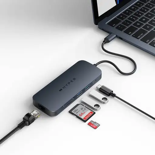 Targus HD4004GL base para portátil y replicador de puertos USB Tipo C Azul