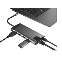 NATEC Fowler Plus USB Tipo C Negro, Gris