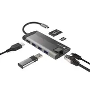 NATEC Fowler Plus USB Tipo C Negro, Gris