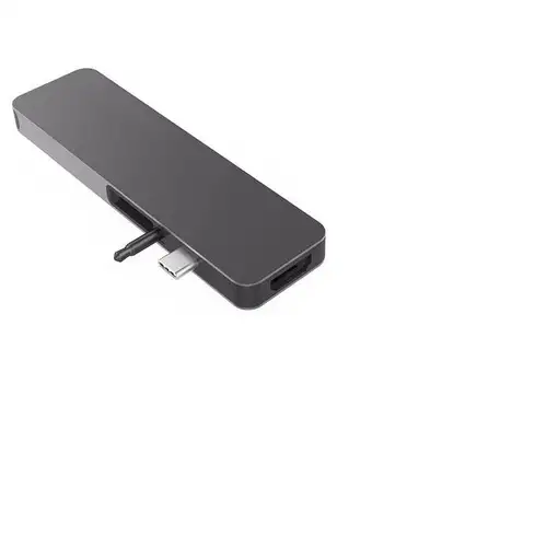 HYPER GN21D-GRAY base para portátil y replicador de puertos Gris