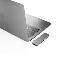 HYPER GN21D-GRAY base para portátil y replicador de puertos Gris