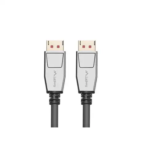 Lanberg CA-DPDP-20CU-0018-BK cable DisplayPort 1,8 m Negro, Plata