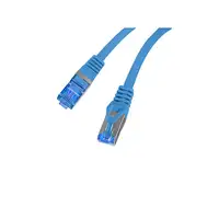 Lanberg PCF6A-10CC-0025-B cable de red Azul 0,25 m Cat6a S/FTP (S-STP)