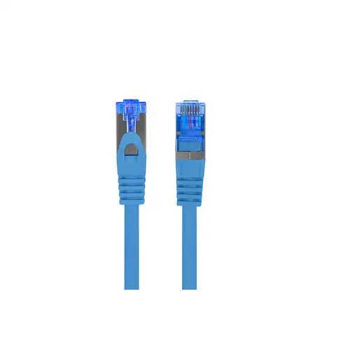 Lanberg PCF6A-10CC-0025-B cable de red Azul 0,25 m Cat6a S/FTP (S-STP)