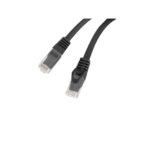 Lanberg PCU6-10CU-1000-BK cable de red Negro 10 m Cat6 U/UTP (UTP)