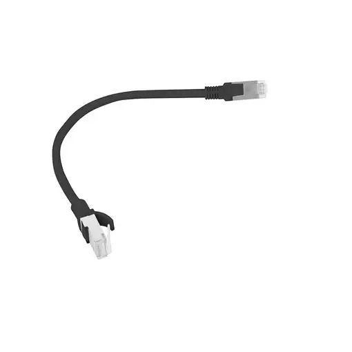 Lanberg PCU6-10CC-0025-BK cable de red Negro 0,25 m Cat6 U/UTP (UTP)