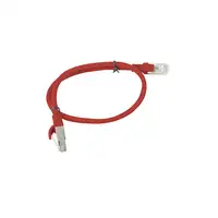 Lanberg PCU6-10CC-0050-R cable de red Rojo 0,5 m Cat6 U/UTP (UTP)