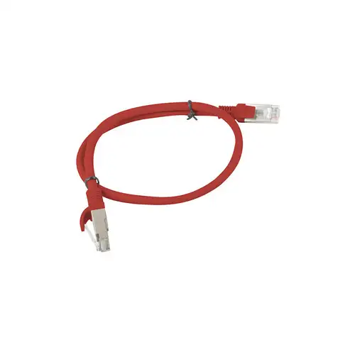Lanberg PCU6-10CC-0050-R cable de red Rojo 0,5 m Cat6 U/UTP (UTP)