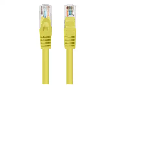 Lanberg PCU6-10CC-0750-Y cable de red Amarillo 7,5 m Cat6 U/UTP (UTP)