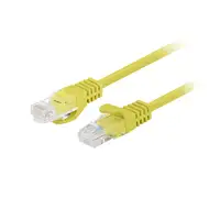 Lanberg PCU6-10CC-0750-Y cable de red Amarillo 7,5 m Cat6 U/UTP (UTP)