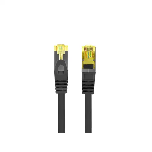 Lanberg PCF6A-10CU-0050-BK cable de red Negro 0,5 m Cat6a S/FTP (S-STP)