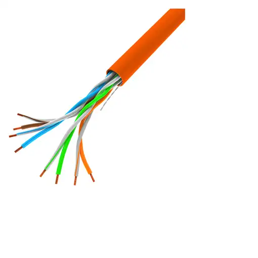 Lanberg LCU5-10CC-0305-O cable de red Naranja 305 m Cat5 U/UTP (UTP)