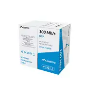 Lanberg LCU5-10CC-0305-B cable de red Azul 305 m U/UTP (UTP)