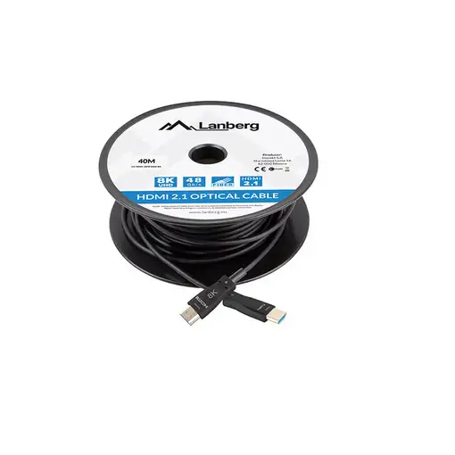 Lanberg CA-HDMI-30FB-0400-BK cable HDMI 40 m HDMI tipo A (Estándar) Negro