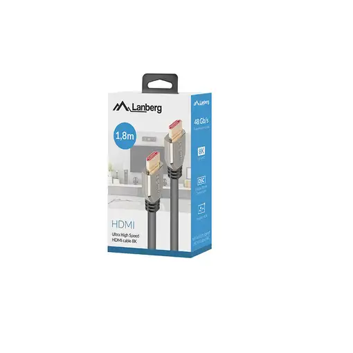 Lanberg CA-HDMI-30CU-0018-BK cable HDMI 1,8 m HDMI tipo A (Estándar) Negro