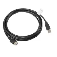 Lanberg CA-USBE-10CC-0030-BK cable USB USB 2.0 3 m USB A Negro