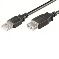 Ewent EC1013 cable USB 3 m USB A Negro