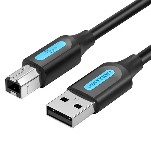Vention Cable USB 2.0 Impresora COQBD/ USB Tipo-B Macho - USB Macho/ 50cm/ Negro