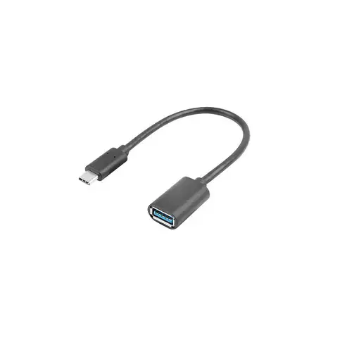 Lanberg AD-UC-UA-04 cable USB USB 3.2 Gen 1 (3.1 Gen 1) 0,15 m USB A USB C Negro