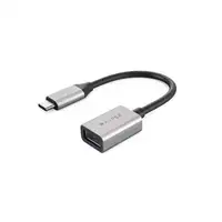 HYPER HD425D-GL cable USB USB 3.2 Gen 2 (3.1 Gen 2) 0,0176 m USB C USB A Negro, Pl