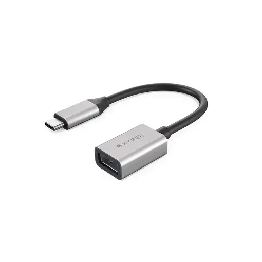 HYPER HD425D-GL cable USB USB 3.2 Gen 2 (3.1 Gen 2) 0,0176 m USB C USB A Negro, Pl