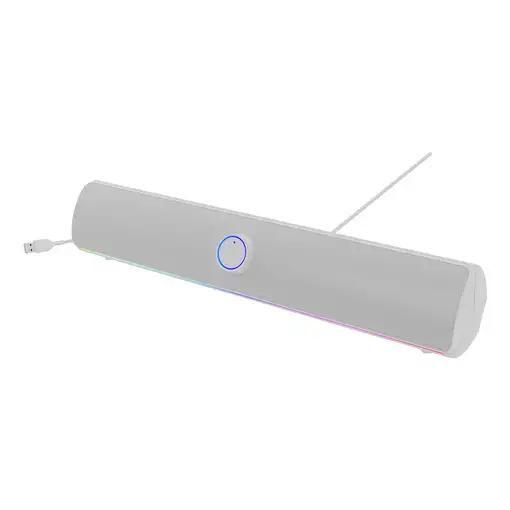 GENESIS NCS-2305 altavoz soundbar Blanco 2.0 canales 10 W