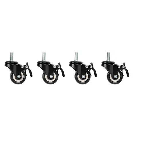 Lanberg AK-1601-B accesorio de bastidor Ruedas giratorias