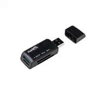 NATEC ANT 3 Mini lector de tarjeta USB 2.0 Negro