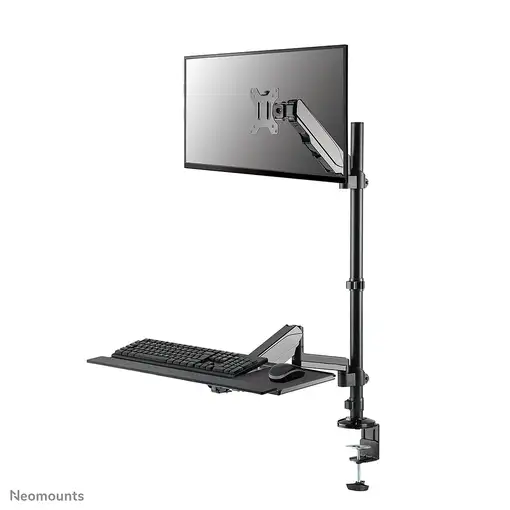 Neomounts DS90-325BL1 Soporte de sobremesa para puesto de trabajo de pie/sentado 1