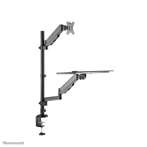 Neomounts DS90-325BL1 Soporte de sobremesa para puesto de trabajo de pie/sentado 1