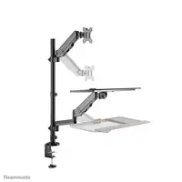 Neomounts DS90-325BL1 Soporte de sobremesa para puesto de trabajo de pie/sentado 1