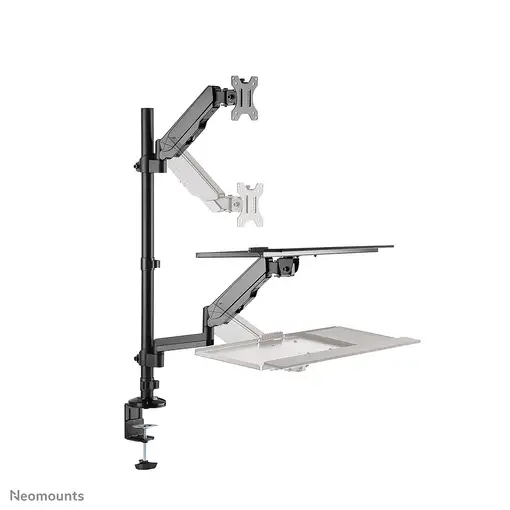 Neomounts DS90-325BL1 Soporte de sobremesa para puesto de trabajo de pie/sentado 1