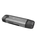 NATEC NCZ-2262 lector de tarjeta USB 3.1 Interno Negro, Gris Oscuro