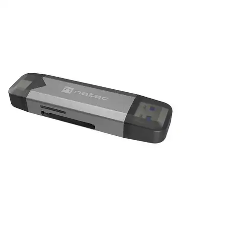 NATEC NCZ-2262 lector de tarjeta USB 3.1 Interno Negro, Gris Oscuro