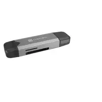 NATEC NCZ-2262 lector de tarjeta USB 3.1 Interno Negro, Gris Oscuro