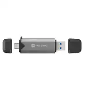 NATEC NCZ-2262 lector de tarjeta USB 3.1 Interno Negro, Gris Oscuro